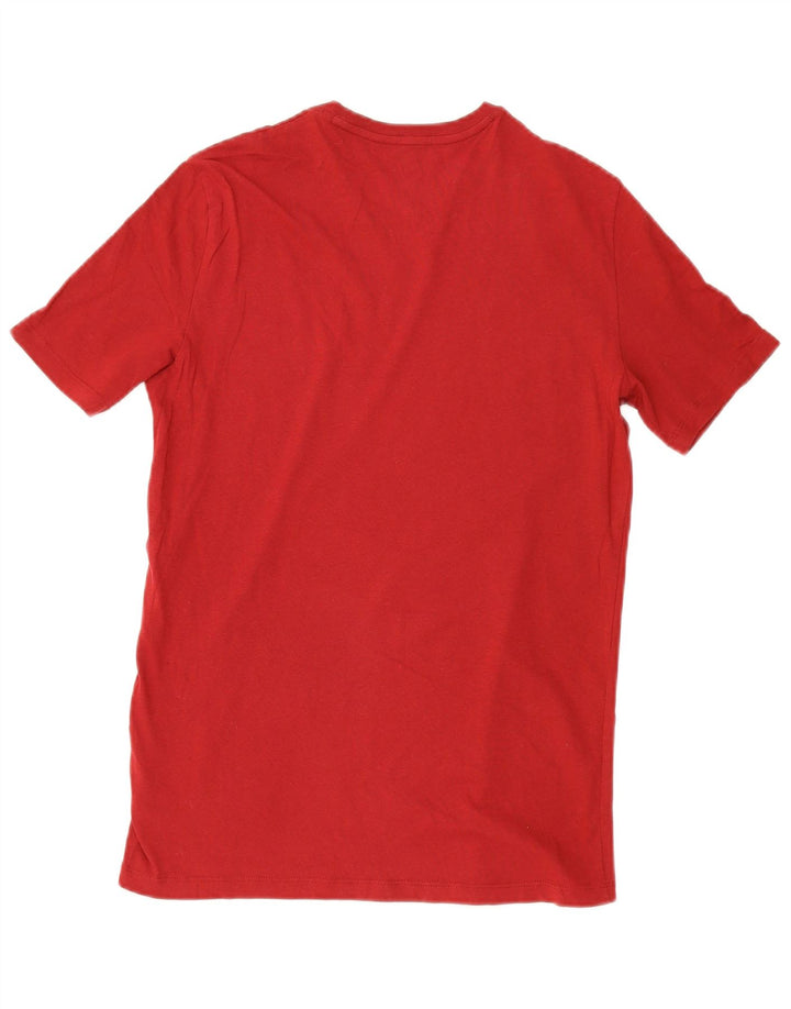 T-shirt grafica da uomo Armani Exchange Top in cotone rosso medio