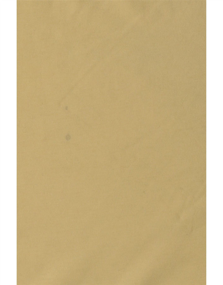 Reiss Mens T-Shirt Top Medium Yellow Cotton