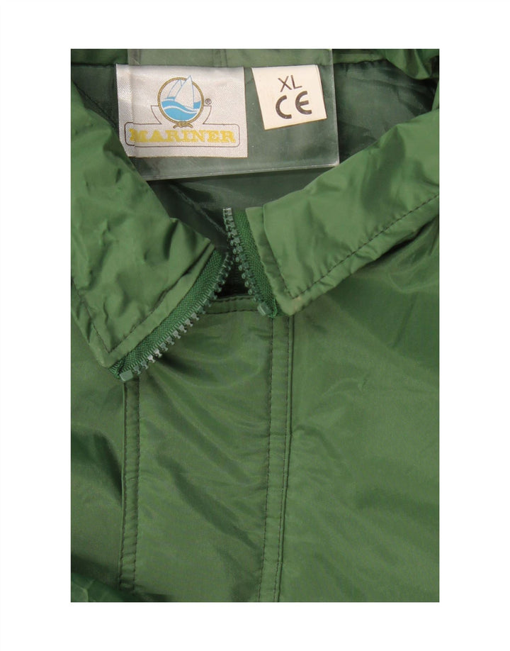 VINTAGE Herre Utility Jacket UK 42 XL Grøn