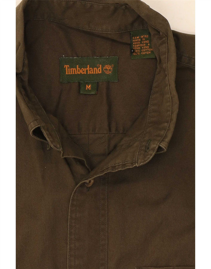 Timberland Herreskjorte Medium Khaki Bomuld