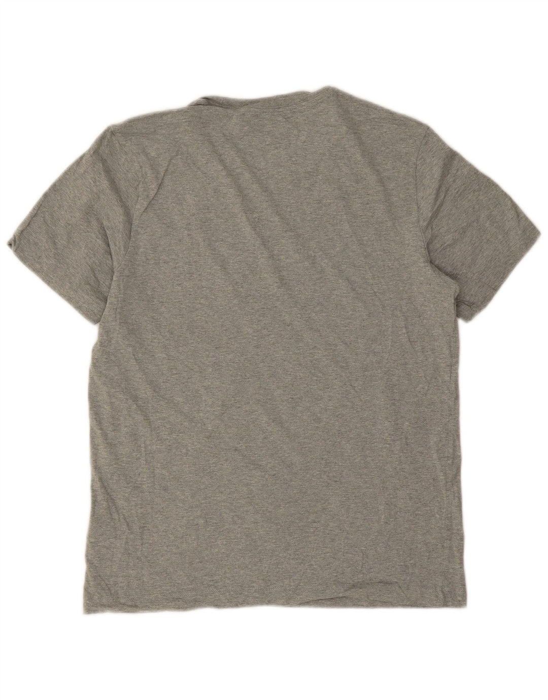 Camiseta Nike Hombre Top Gris Medio De Algodón Moteado
