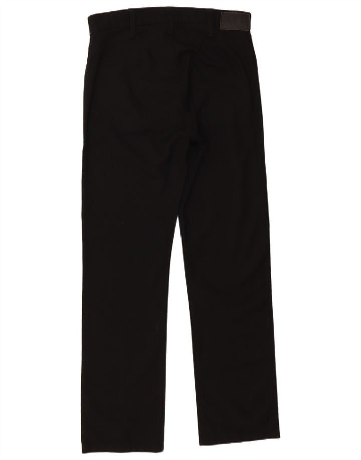 Damskie spodnie typu slim casual Armani W30 L30 Czarny poliester