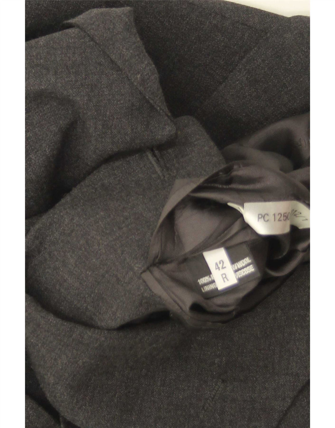 Męska marynarka Pierre Cardin zapinana na 3 guziki UK 42 XL Szara wełna