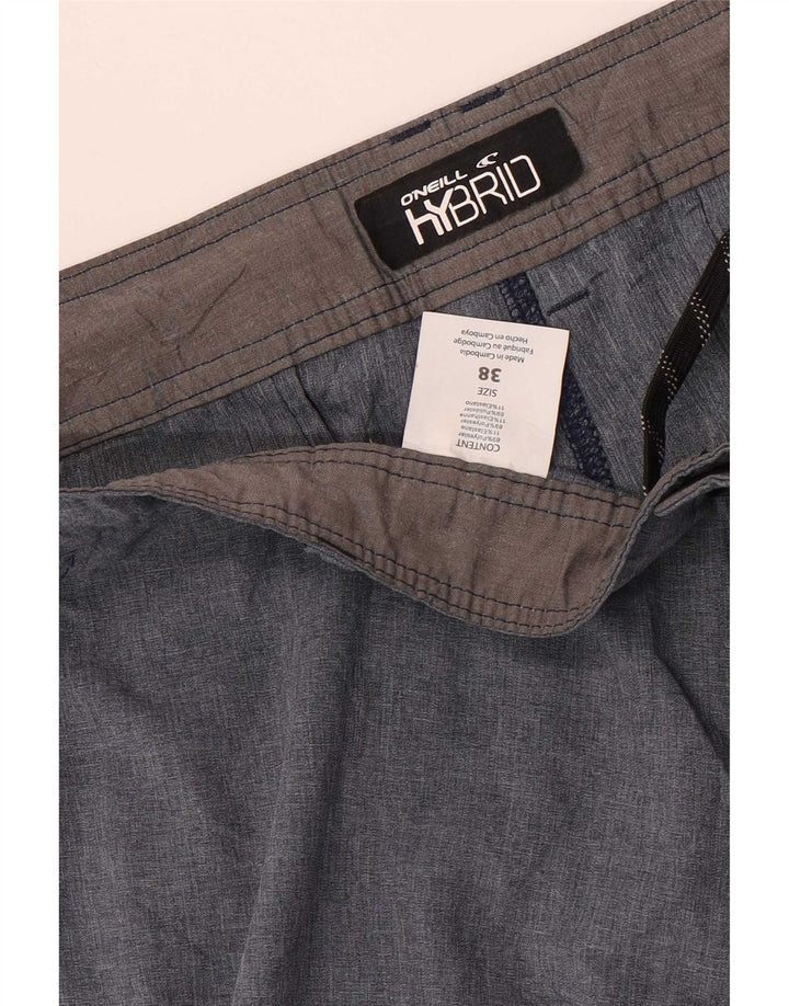 O'Neill Mens Chino Shorts W38 XL Grey Polyester