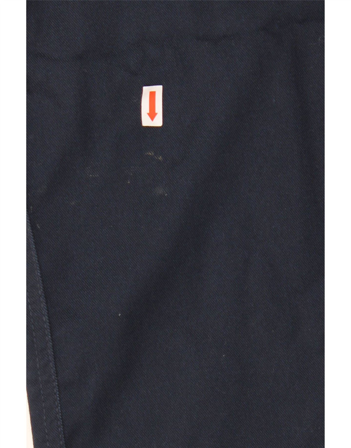 Dickies Mens Pegged Chino Trousers W32 L29 Navy Blue Polyester