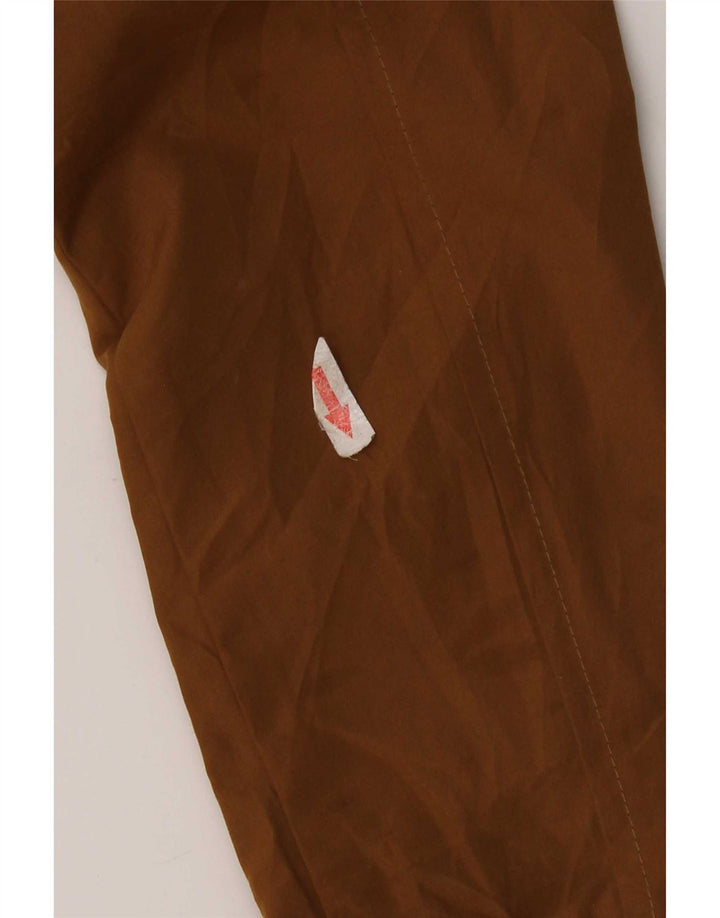 Jack & Jones Mens Bomber Jacket UK 36 Small Brown Polyester