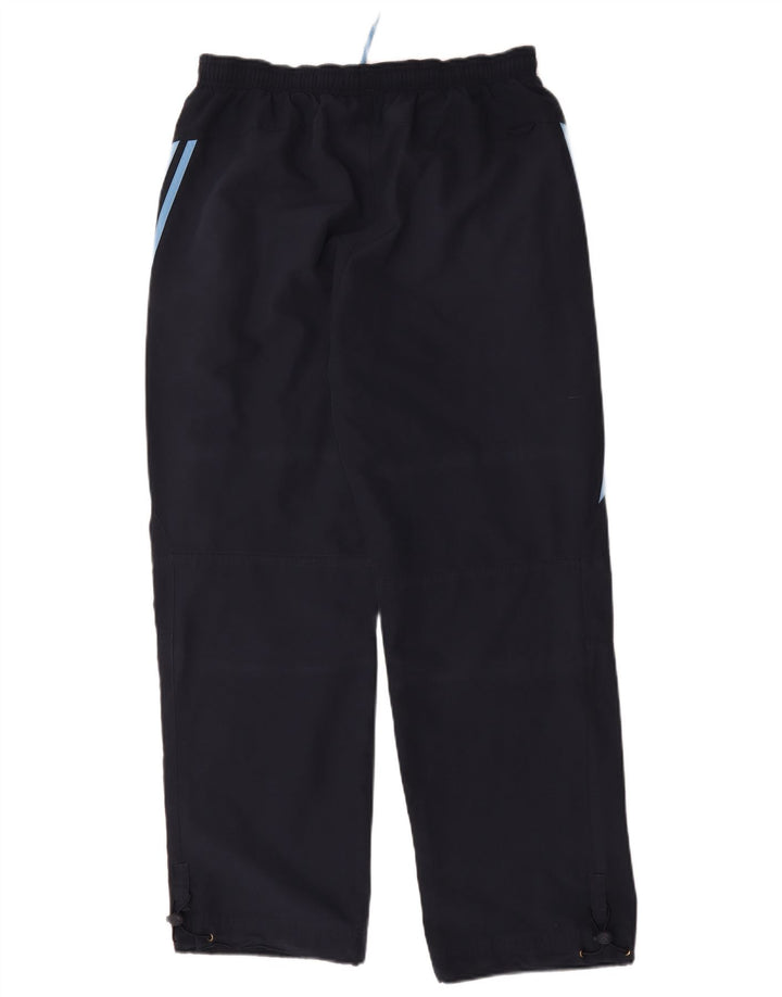 Adidas Mens Tracksuit Trousers Medium Navy Blue Polyester