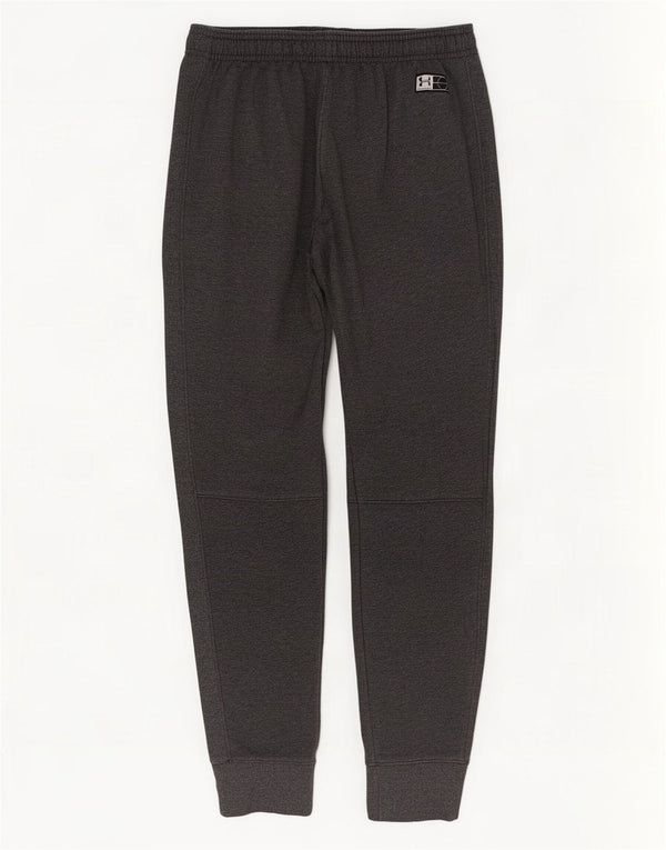 Under Armour Mens Cold Gear Tracksuit Trousers Joggers Small Grey Cotton