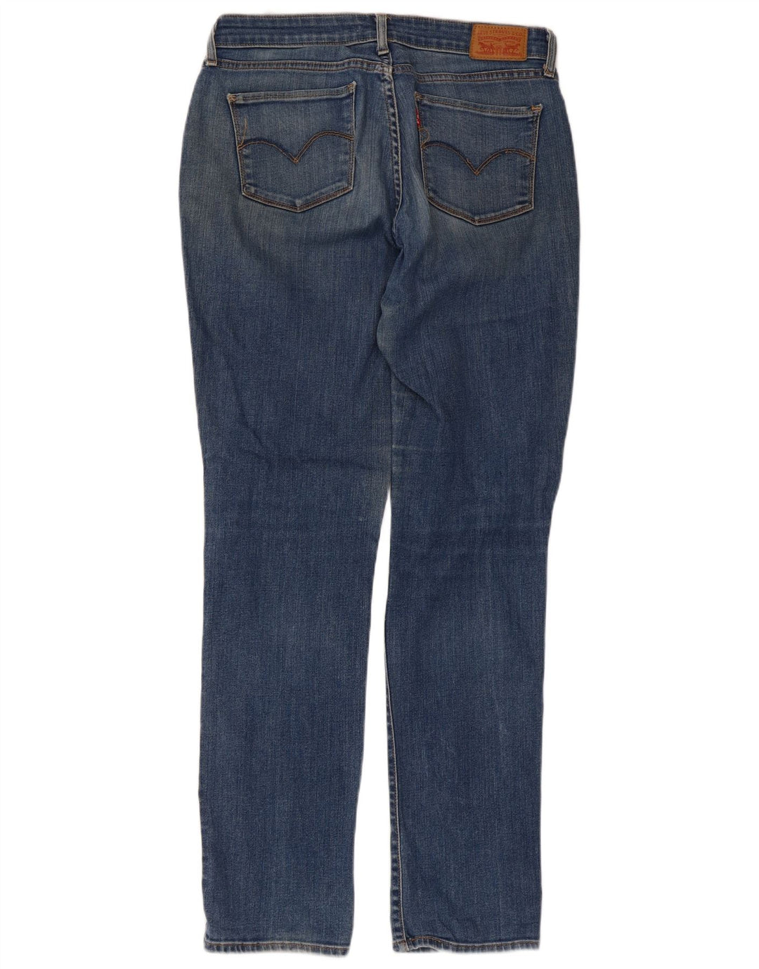Levi's Womens 712 Slim Jeans W29 L32 Blue Cotton