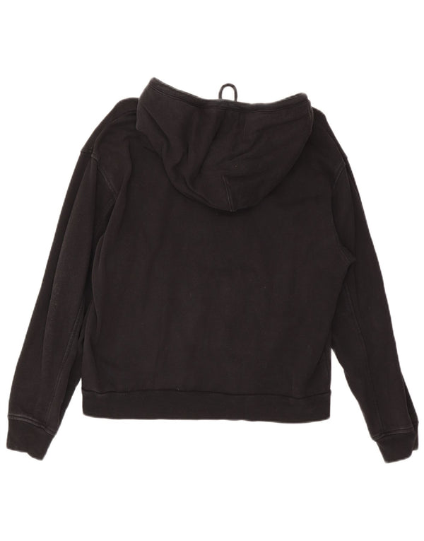 Felpa con cappuccio grafica ampia da uomo Levi's XS in cotone nero