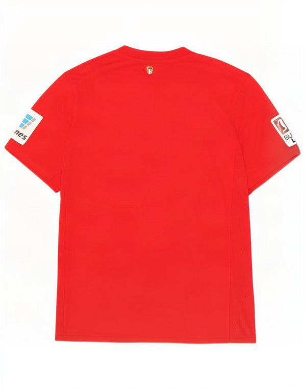 Camiseta Nike Mens FC Augsburg Graphic Top Médio Poliéster Vermelho