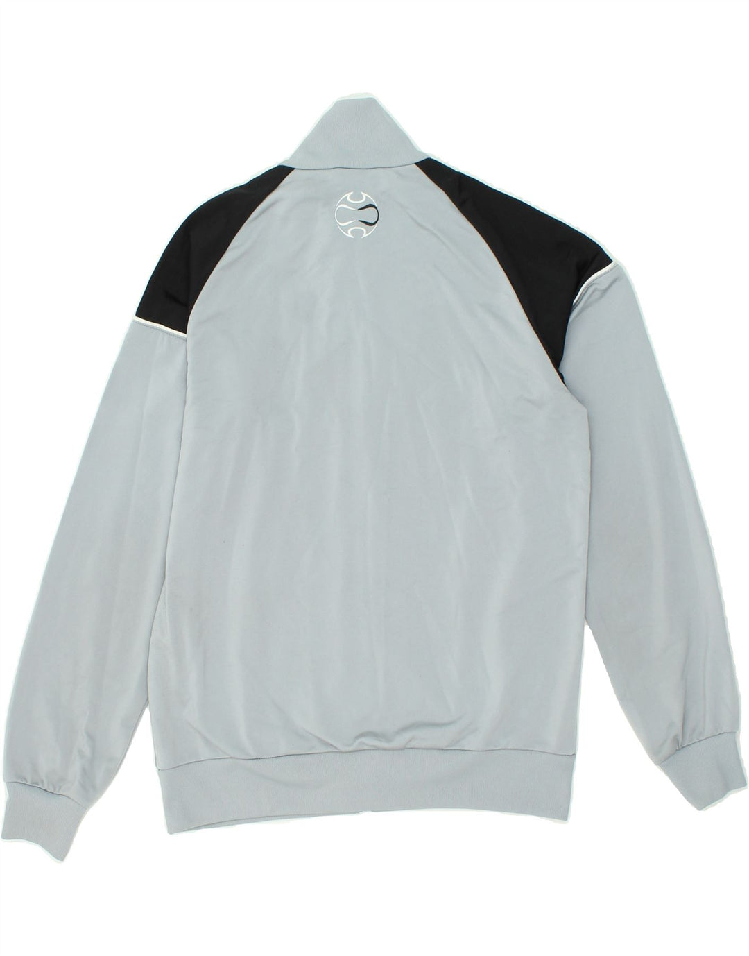 ADIDAS Boys Tracksuit Top Jacket 13-14 Years Blue Colourblock Polyester Vintage Adidas and Second-Hand Adidas from Messina Hembry 