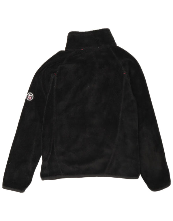 Geographical Norway Veste polaire pour femme UK 14 Medium Noir Polyester