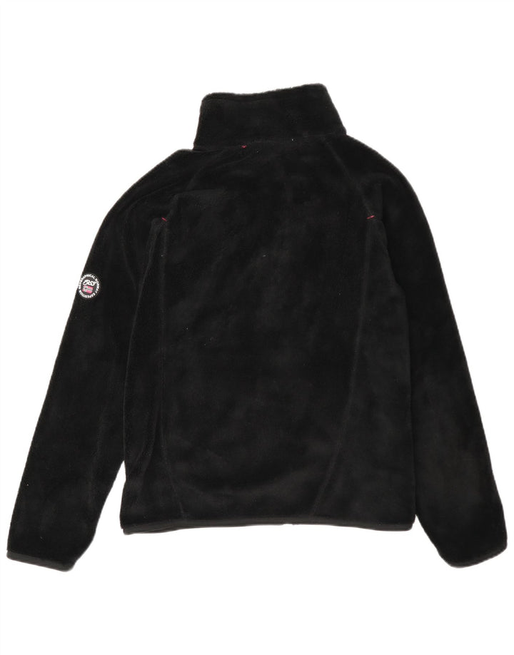 Geographical Norway Veste polaire pour femme UK 14 Medium Noir Polyester