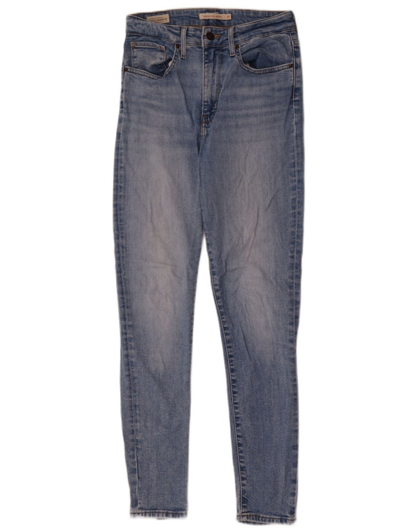 Женские джинсы скинни Levi's 721 с высокой посадкой W27 L30, синие, хлопок