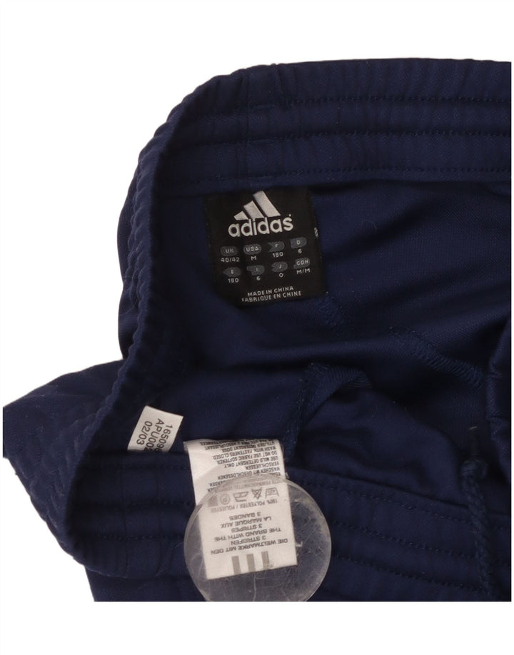 Adidas Mens Tracksuit Trousers UK 40/42 Medium  Navy Blue Polyester