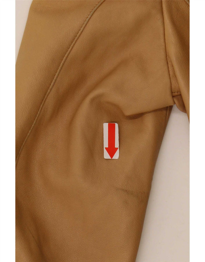 Chaqueta de cuero York para mujer IT 42 Medium Beige