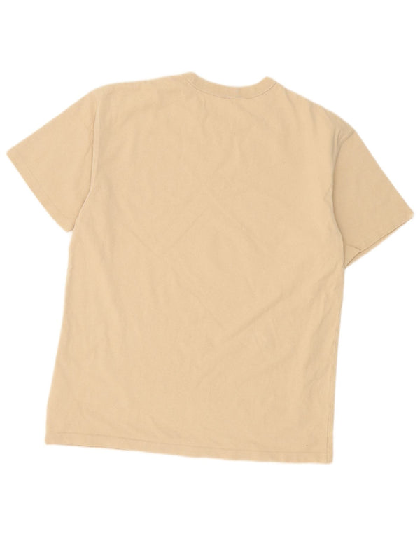 Nike Mens Loose Fit T-Shirt Top Medium Beige Cotton