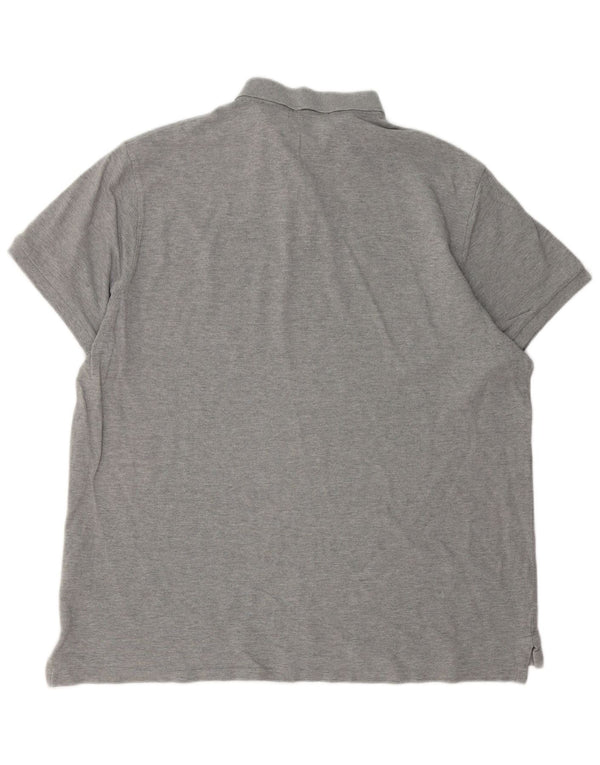 Polo Ralph Lauren Mens Custom Slim Fit Polo Shirt 2XL Grey Cotton