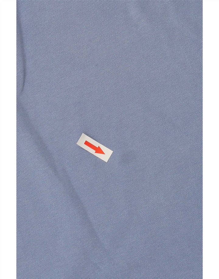 Kappa Mens Polo Shirt Medium Blue Cotton