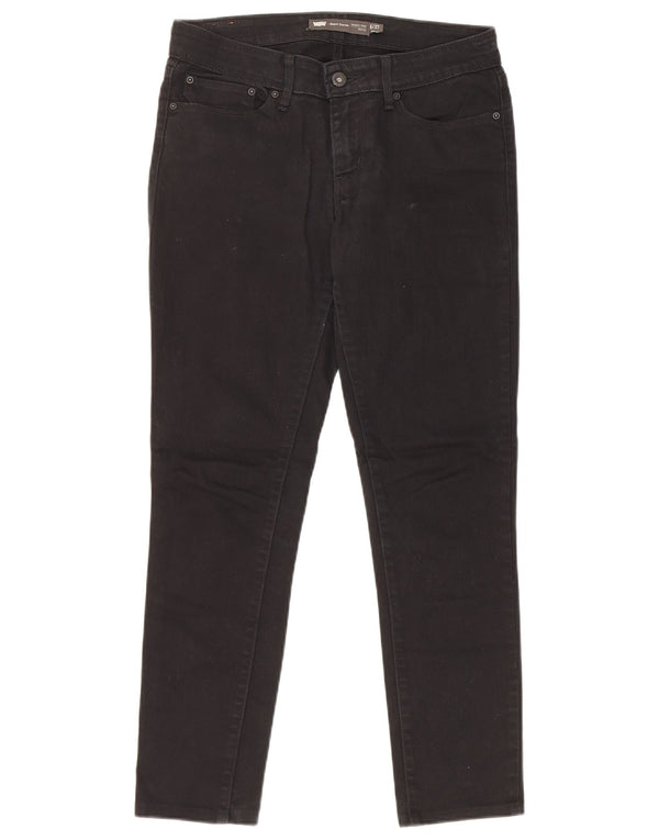 Calça jeans masculina Levi's Demi Curve Skinny W27 L27 de algodão preto