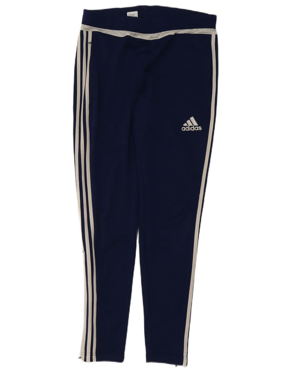 Adidas Hommes Climacool Leggings Petit Bleu Marine Polyester