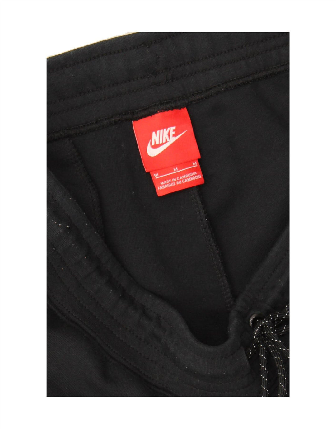 NIKE Womens Tracksuit Trousers UK 14 Medium  Black Cotton Vintage Nike and Second-Hand Nike from Messina Hembry 