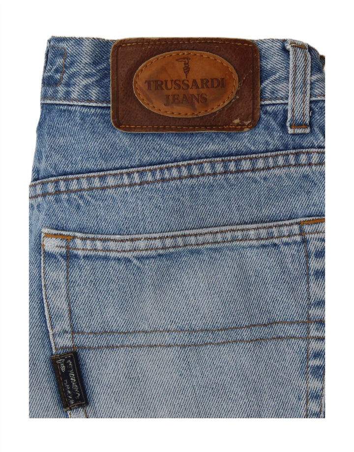 TRUSSARDI Womens Loose Jeans W30 L27 Blue Vintage Trussardi and Second-Hand Trussardi from Messina Hembry 