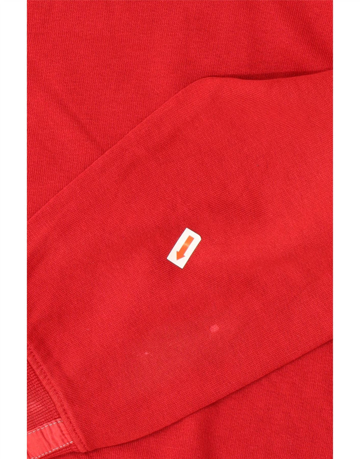 CHAMPION Womens Graphic Sweatshirt Jumper UK 16 Large Red Vintage Champion and Second-Hand Champion from Messina Hembry 