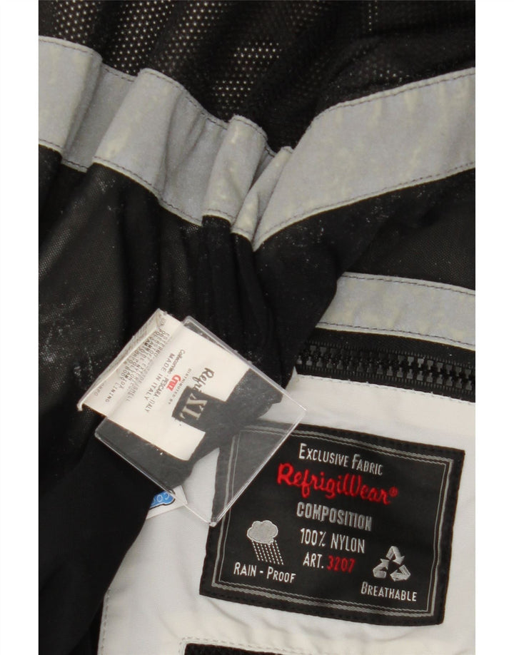 REFRIGIWEAR Boys Bomber Jacket 15-16 Years XL White Nylon