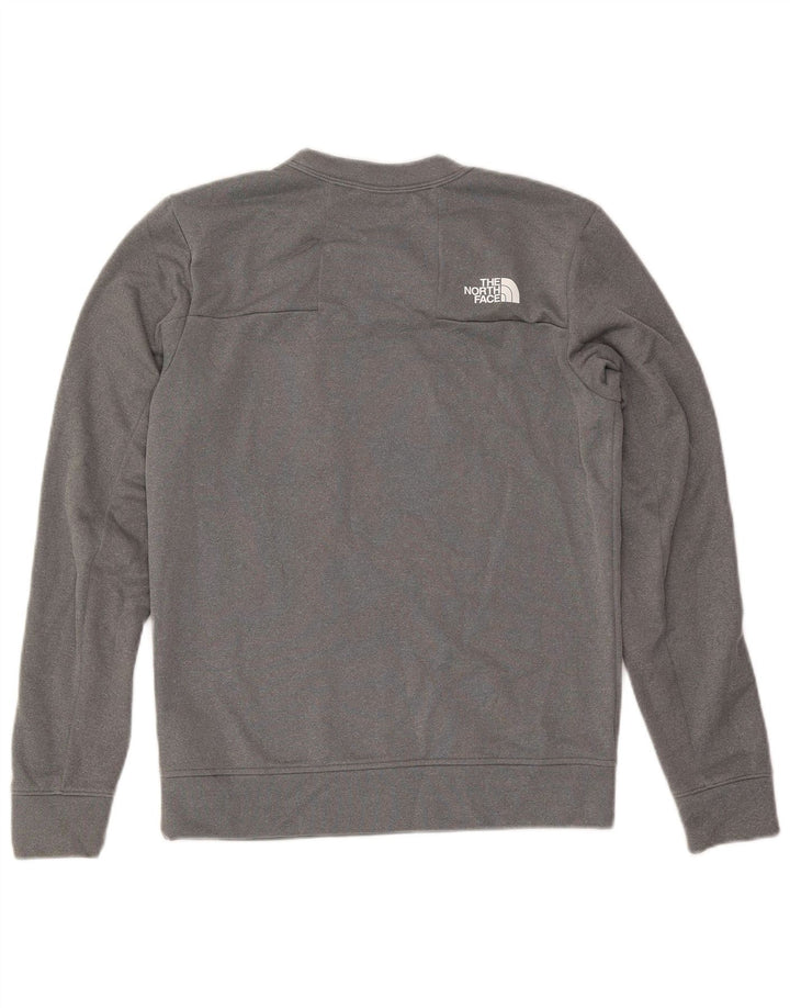 The North Face Mens Sweatshirt Jumper Small Grey Polyester