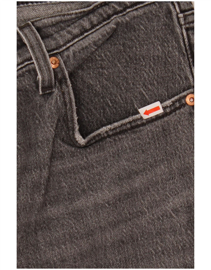 Levi's Mens Ribcage Straight Jeans W31 L29 Grey Cotton