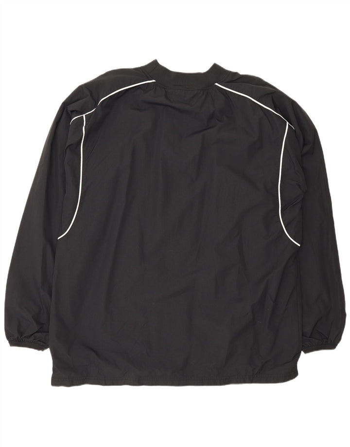 Canterbury Herren-Pullover-Trainingsanzugoberteil XL aus schwarzem Nylon