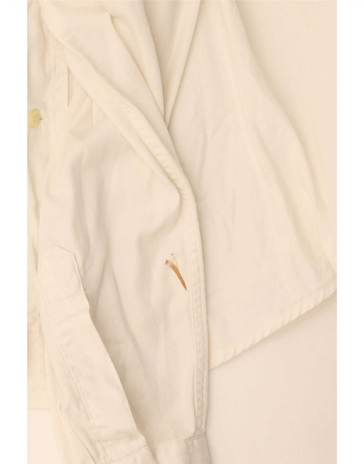 Trussardi Herrenhemd Small Weiß