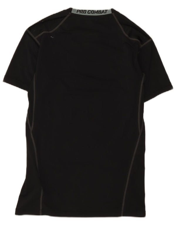 Nike Womens Dri Fit Graphic T-Shirt Top UK 16 Large Noir Polyester