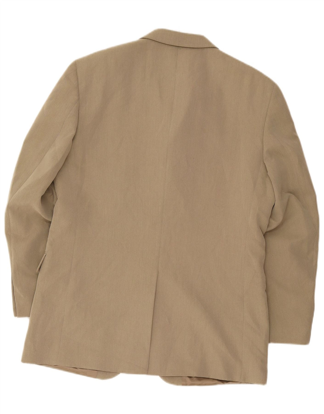 Pierre Cardin Mens 3 Button Blazer Jacket EU 50 Large Beige Polyester