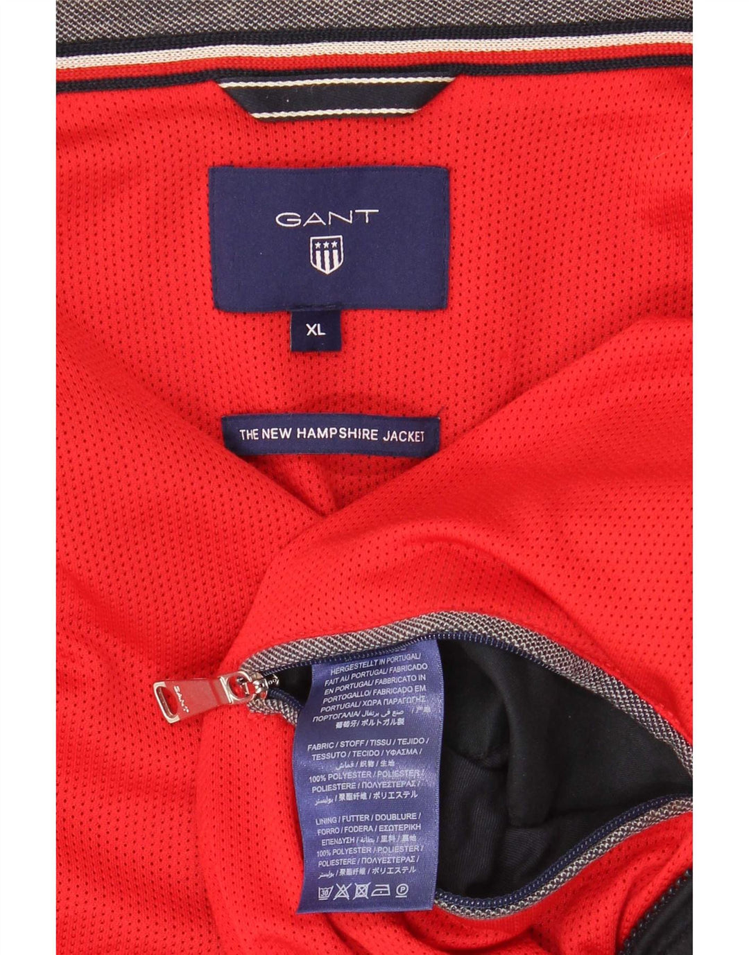 Gant Veste Bomber Homme UK 42 XL Noir Polyester