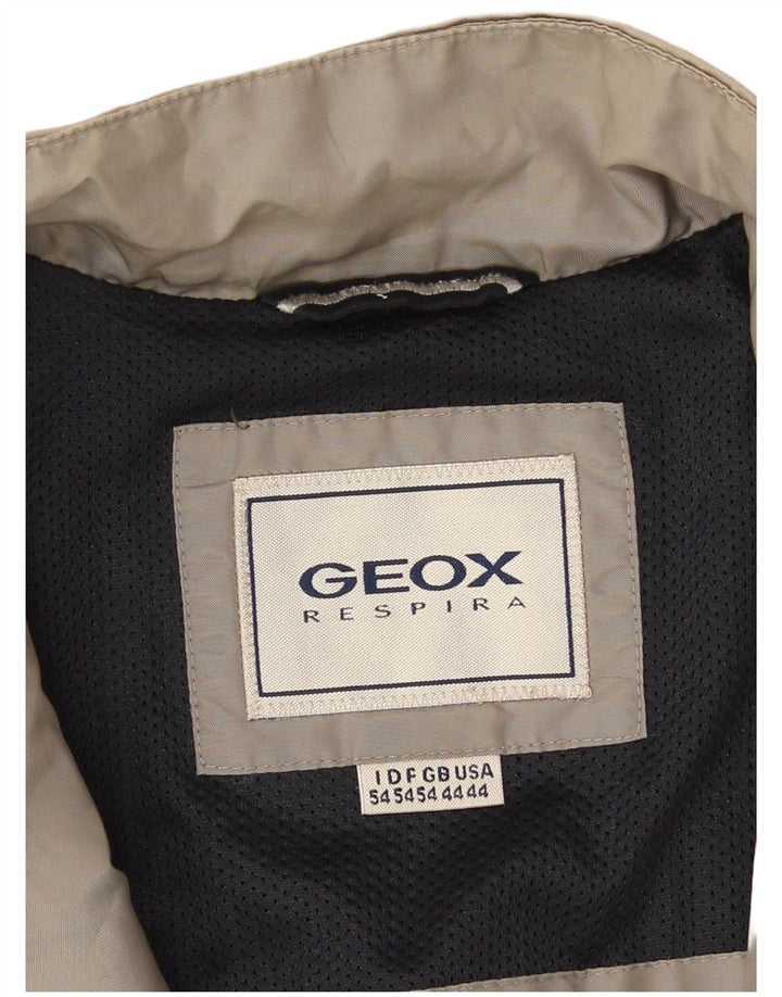 Geox Mens Bomber Jacket UK 44 2XL Grey