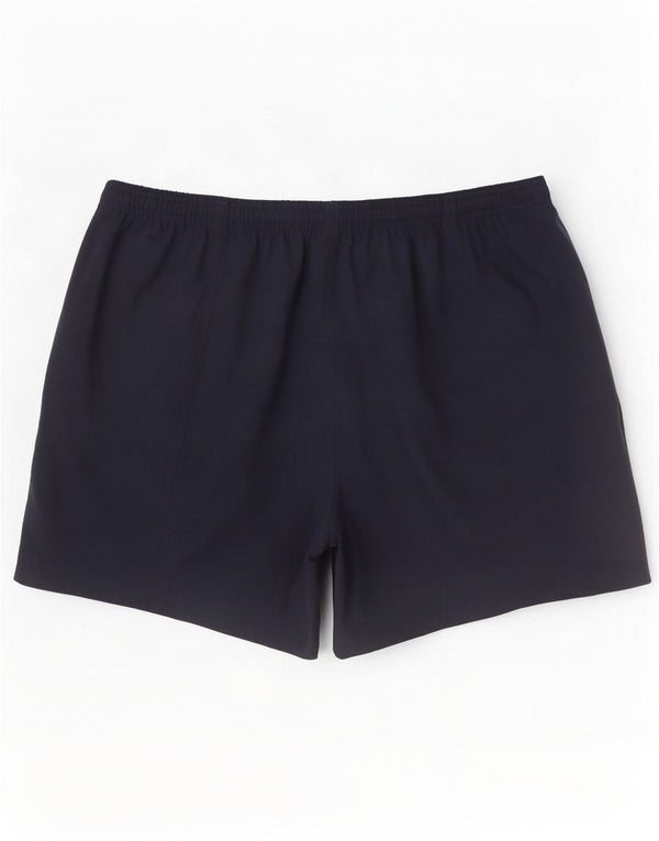 Pantaloncini sportivi Reebok da donna UK 18 XL blu navy poliestere