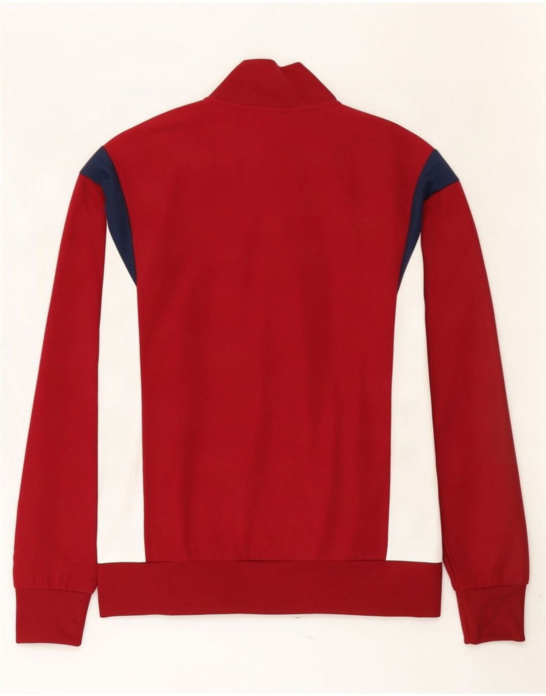 Adidas Mens Tracksuit Top Jacket Medium Burgundy Colourblock