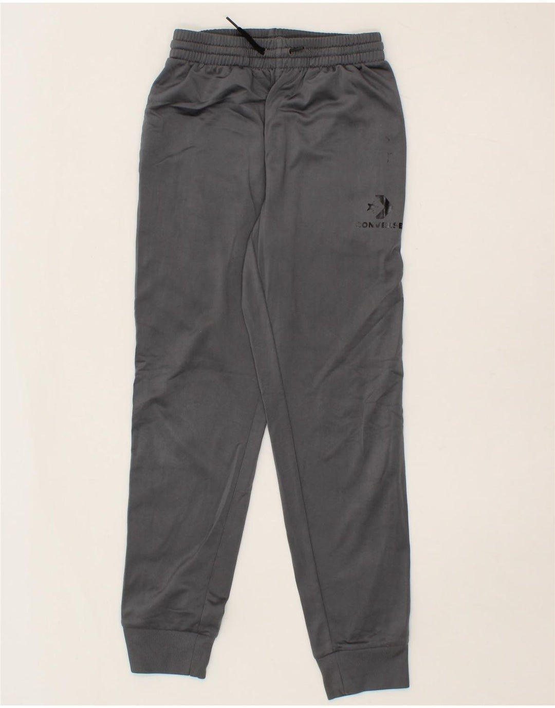 CONVERSE Boys Tracksuit Trousers Joggers 10-11 Years  Medium Grey Vintage Converse and Second-Hand Converse from Messina Hembry 