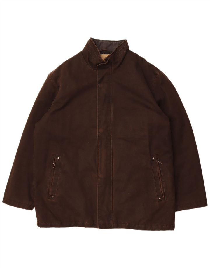 Giubbotto bomber da uomo Douglas UK 44 2XL cotone marrone