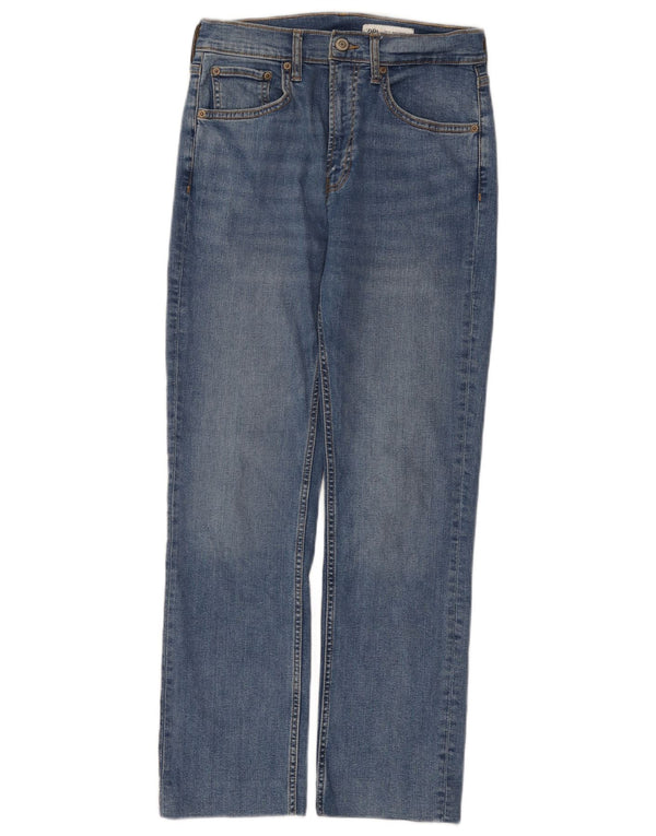 Jeans dritti da donna Zara EU 36 XS W26 L28 Blu
