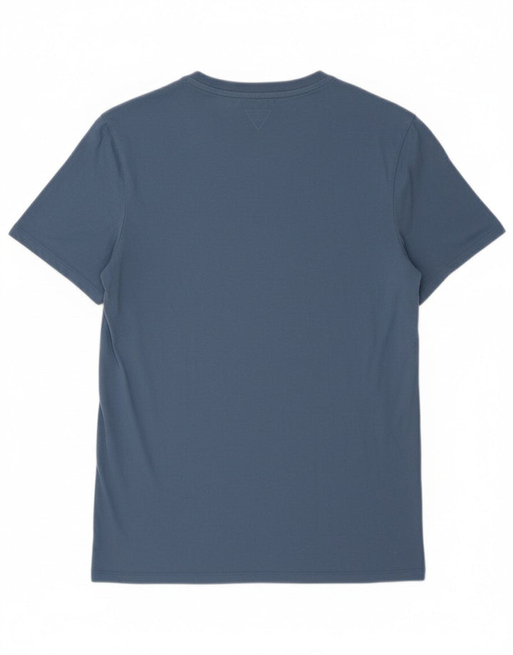 TOMMY HILFIGER Mens T-Shirt Top Small Blue Cotton