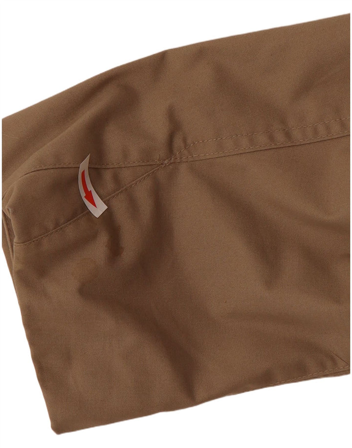 Jack Wolfskin Mens Hooded Utility Jacket UK 44 XL Beige Polyester