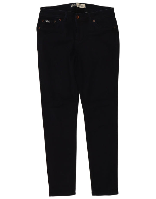 Superdry Jean Skinny Alexa Jegging Femme W31 L30 Bleu Marine Coton