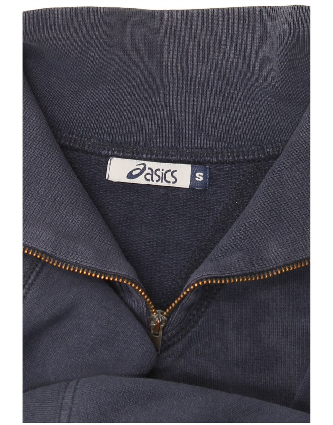 Męska bluza z zamkiem błyskawicznym Asics, mała, granatowa