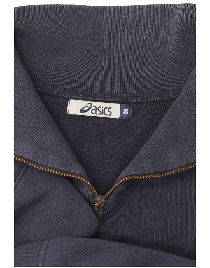 Męska bluza z zamkiem błyskawicznym Asics, mała, granatowa