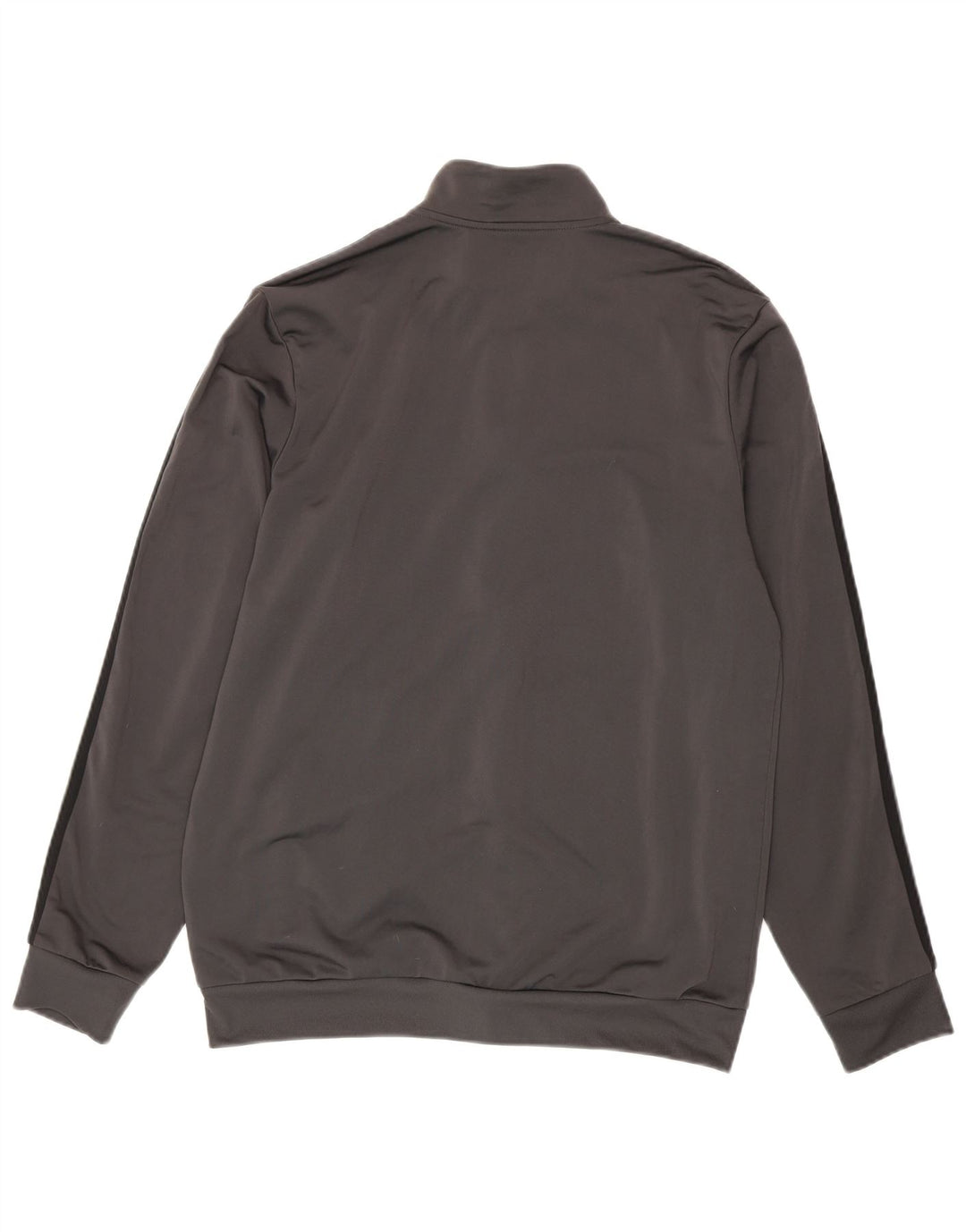 Adidas Herren-Trainingsanzug-Top-Jacke, großes graues Polyester