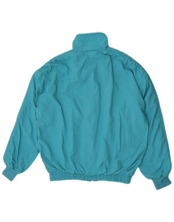Loffler Damen Bomberjacke EU 42 Large Blau Polyamid